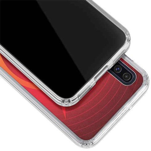 DC Comics The Flash Movie: Flash in Motion Galaxy A50 Clear Case